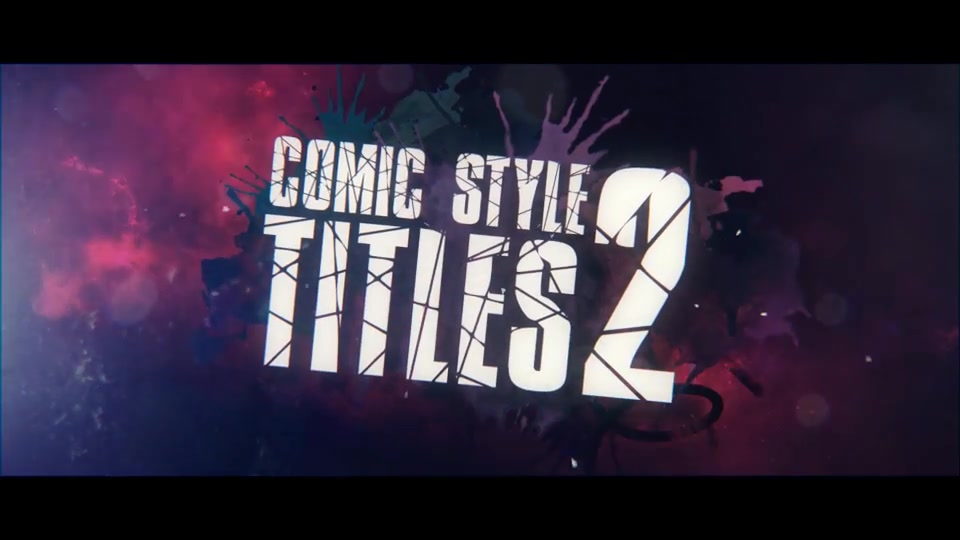 Comic Style Title Videohive 19933896 After Effects Image 11