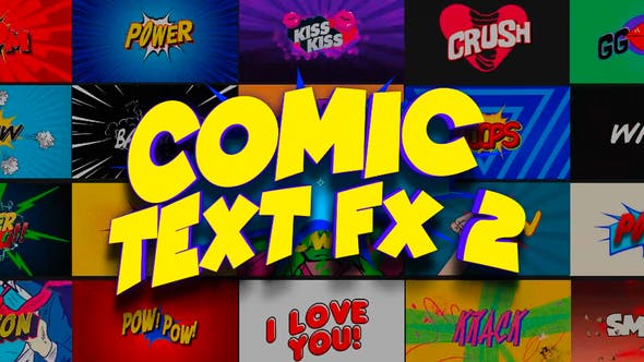 Comic Text FX 2 - Download 23734210 Videohive