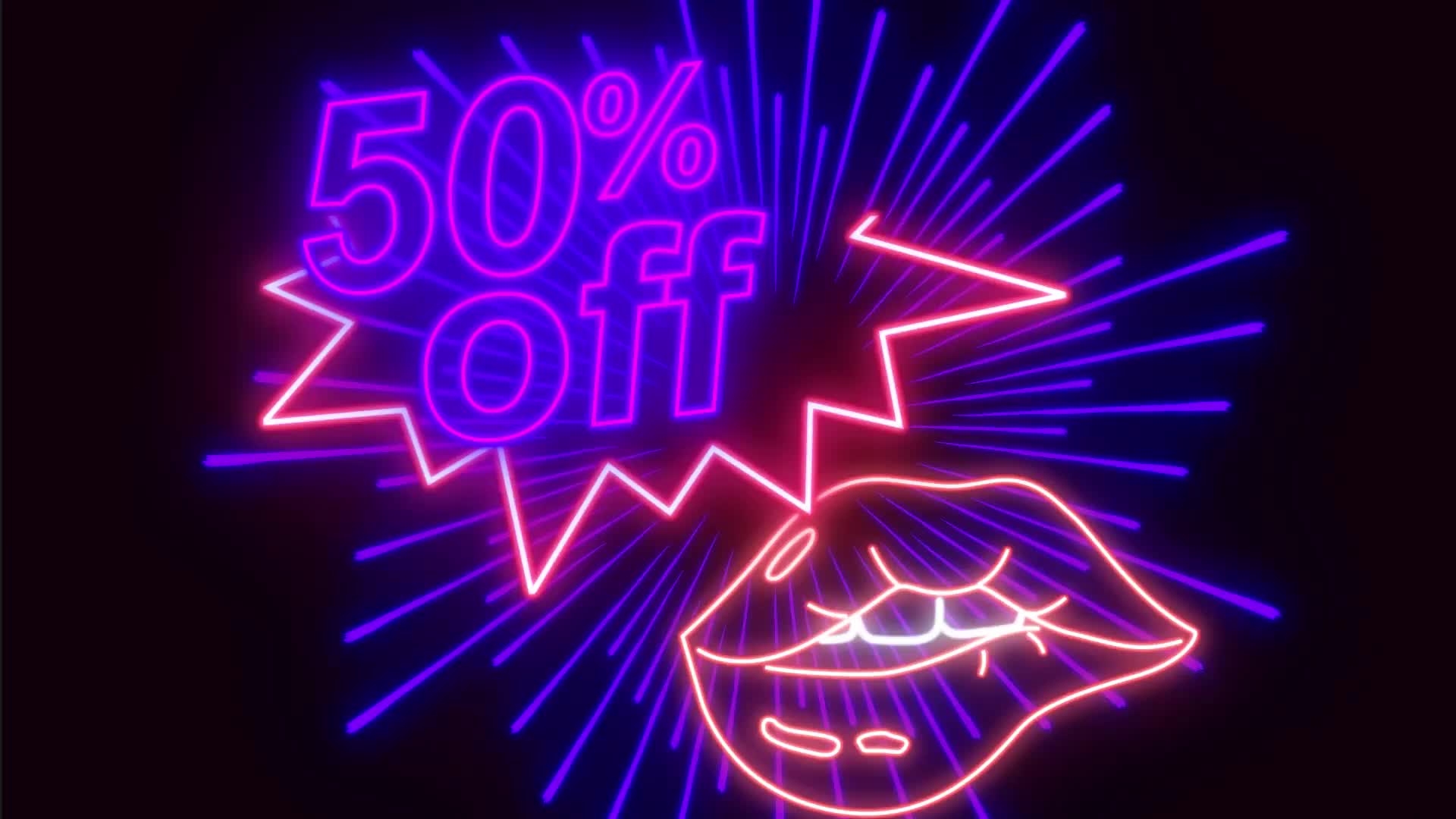 Comic Text Fx 5_Neon Sale Pack Videohive 37391439 After Effects Image 7