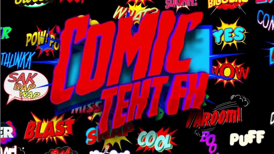 Comic Text FX - Download Videohive 22459420