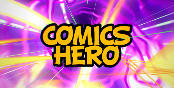 Comics Hero (Broadcast Pack) - Download Videohive 15644476