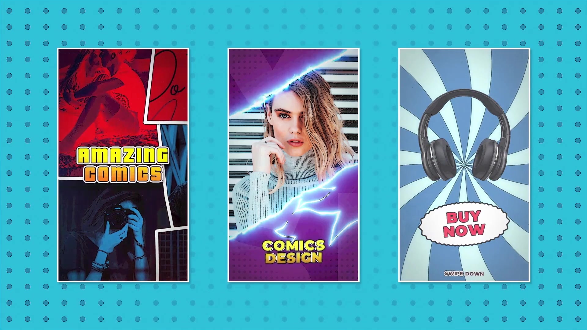 Comics Instagram Stories Videohive 26735231 After Effects Image 4