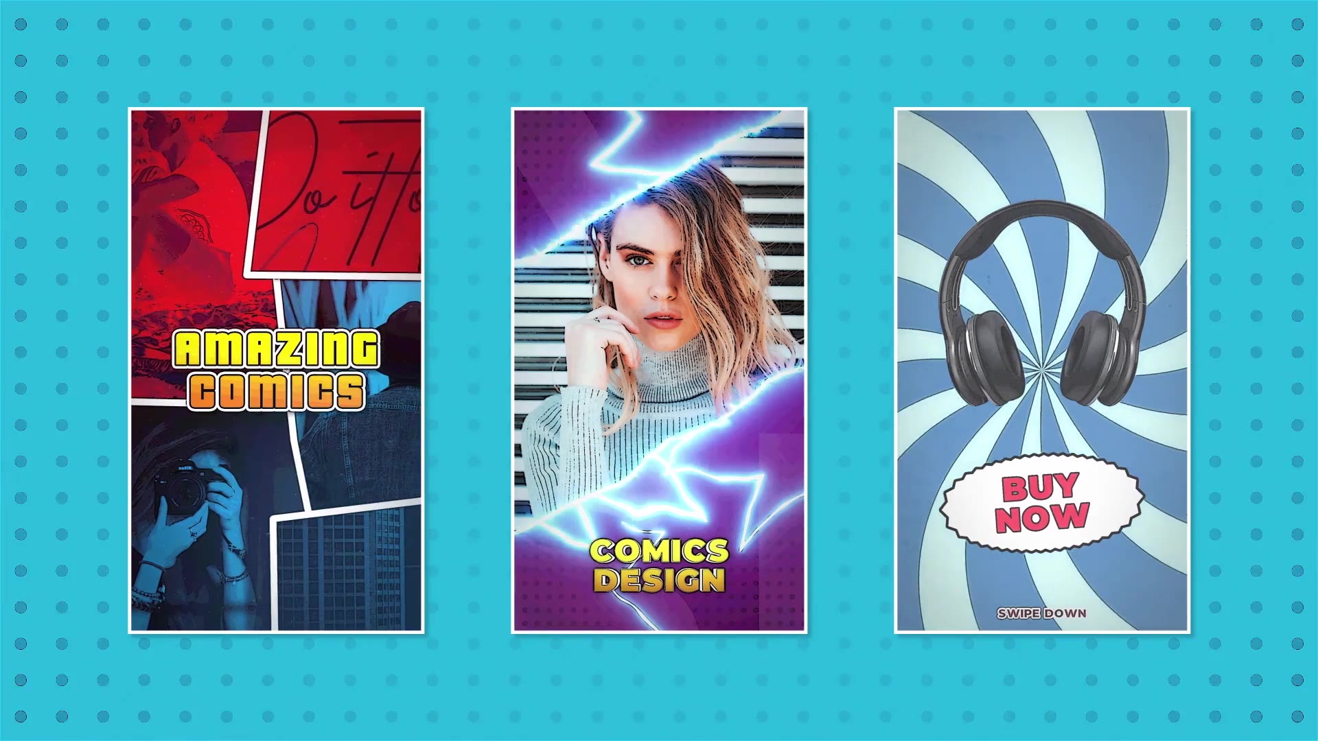 Comics Instagram Stories Videohive 26735231 After Effects Image 5