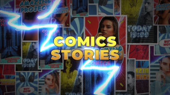 Comics Instagram Stories - Download Videohive 26735231