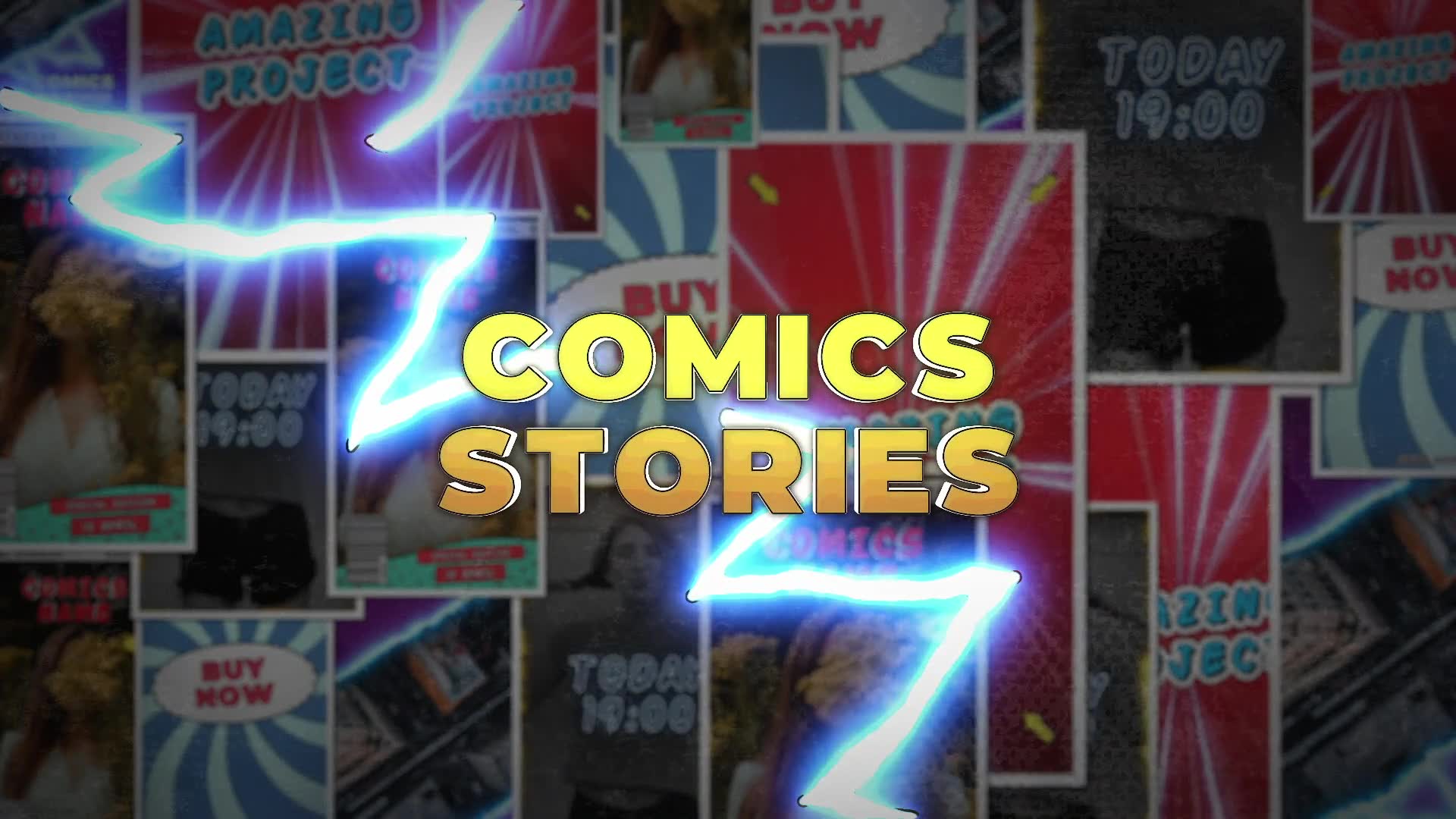 Comics Instagram Stories MOGRT Videohive 27956020 Premiere Pro Image 2