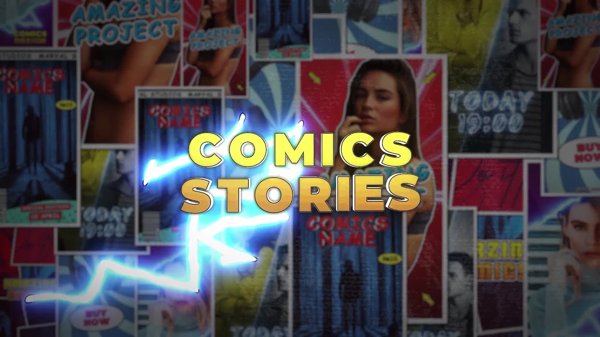 Comics Instagram Stories Premiere Pro Videohive 27195288 Premiere Pro Image 1