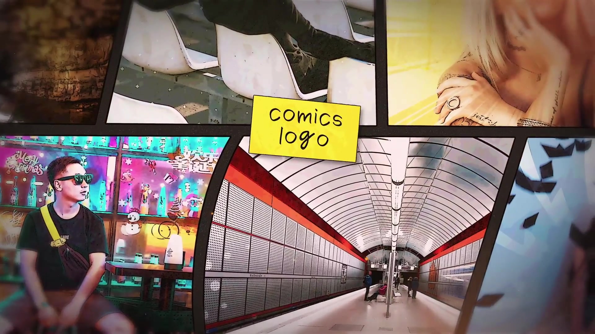 Comics Logo Intro Videohive 29329814 After Effects Image 3