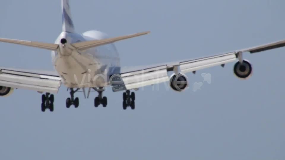Commercial Jet Plane Landing  Videohive 8513374 Stock Footage Image 1