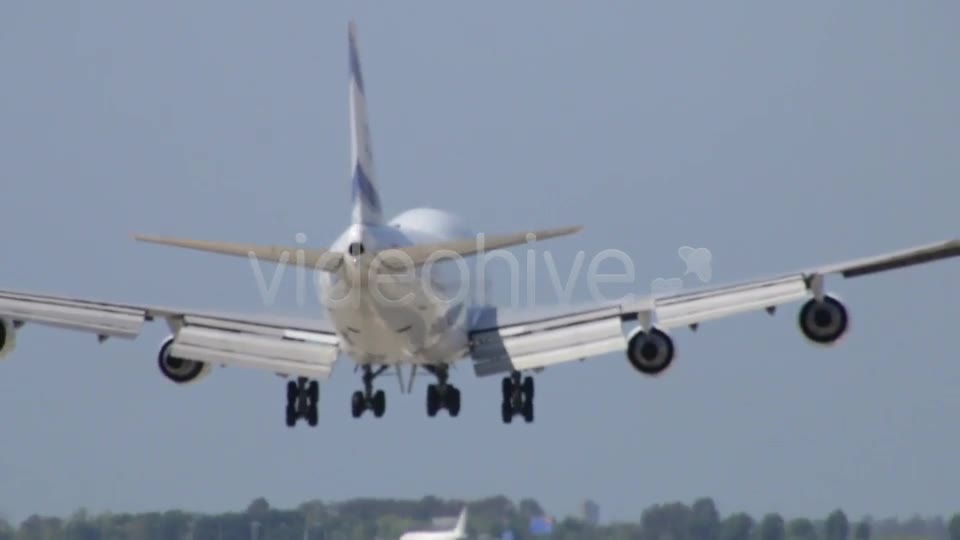 Commercial Jet Plane Landing  Videohive 8513374 Stock Footage Image 2