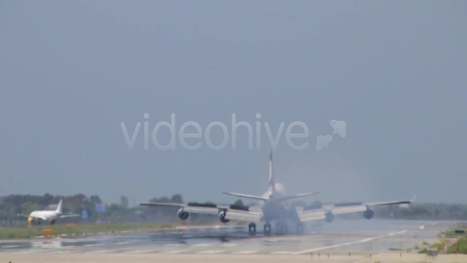 Commercial Jet Plane Landing  Videohive 8513374 Stock Footage Image 7