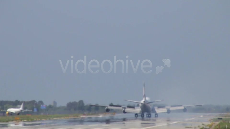 Commercial Jet Plane Landing  Videohive 8513374 Stock Footage Image 9