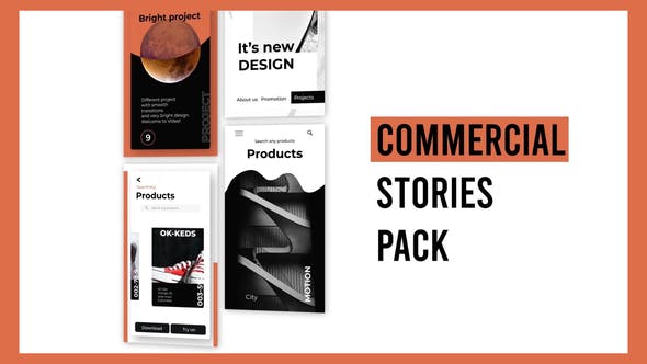 Commercial Stories Instagram - Download Videohive 28723628