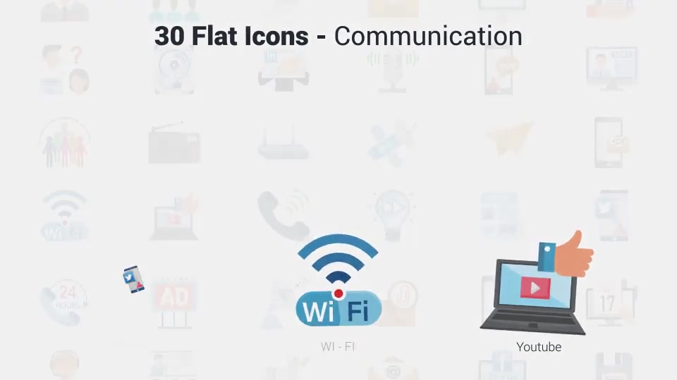 Communication Icons Videohive 36566244 After Effects Image 12