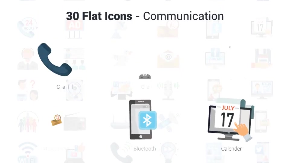 Communication Icons Videohive 36566244 After Effects Image 7