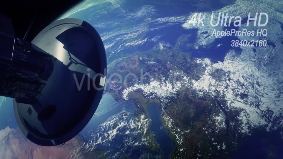 Communication Satellite Orbiting Earth - Download Videohive 13372334