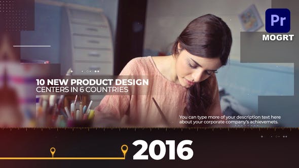 Company History Corporate Timeline MOGRT - 32633201 Download Videohive