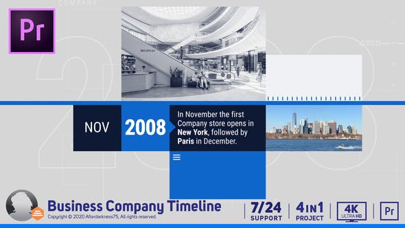 Company Timeline - Download 34660550 Videohive