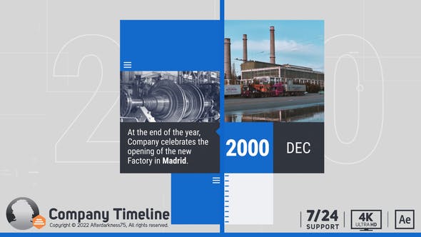 Company Timeline - Download Videohive 38009802