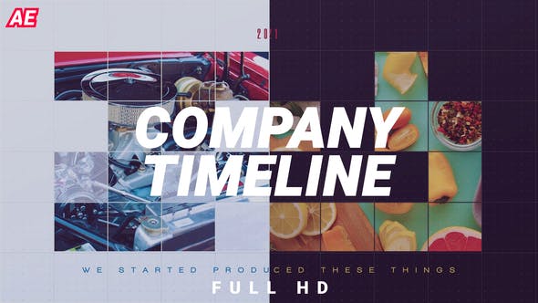 Company Timeline - Videohive 37356134 Download