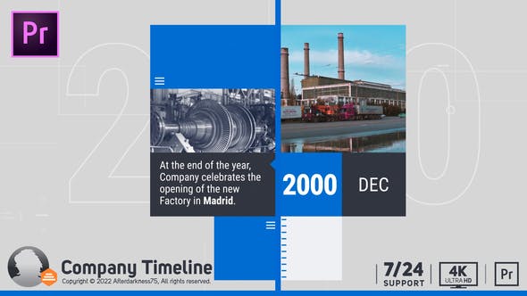 Company Timeline - Videohive Download 38782314