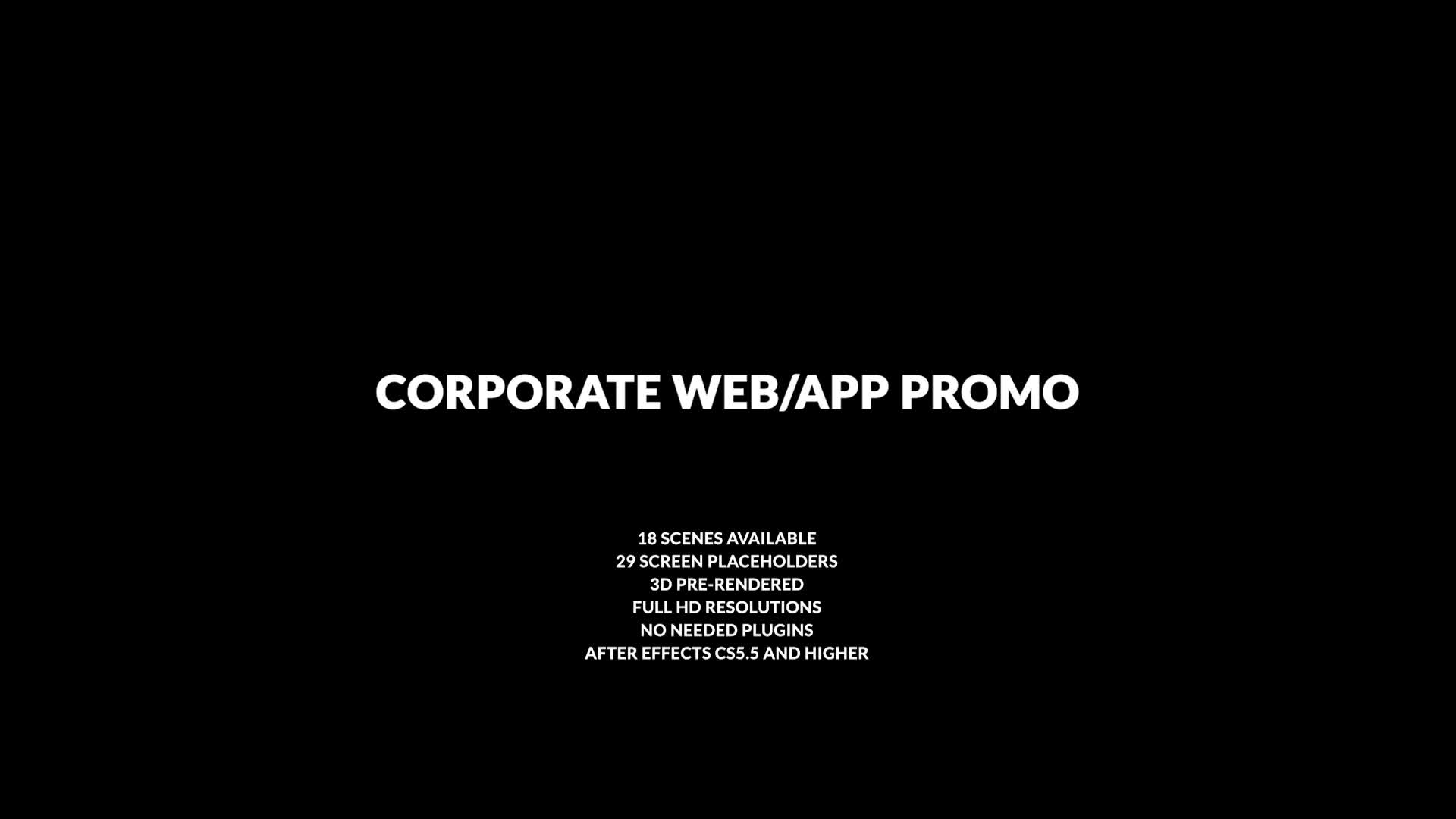 Company Website & App Promo Videohive 31211961 After Effects Image 1