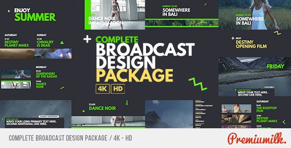 Complete Broadcast Design Package - Download Videohive 19581685