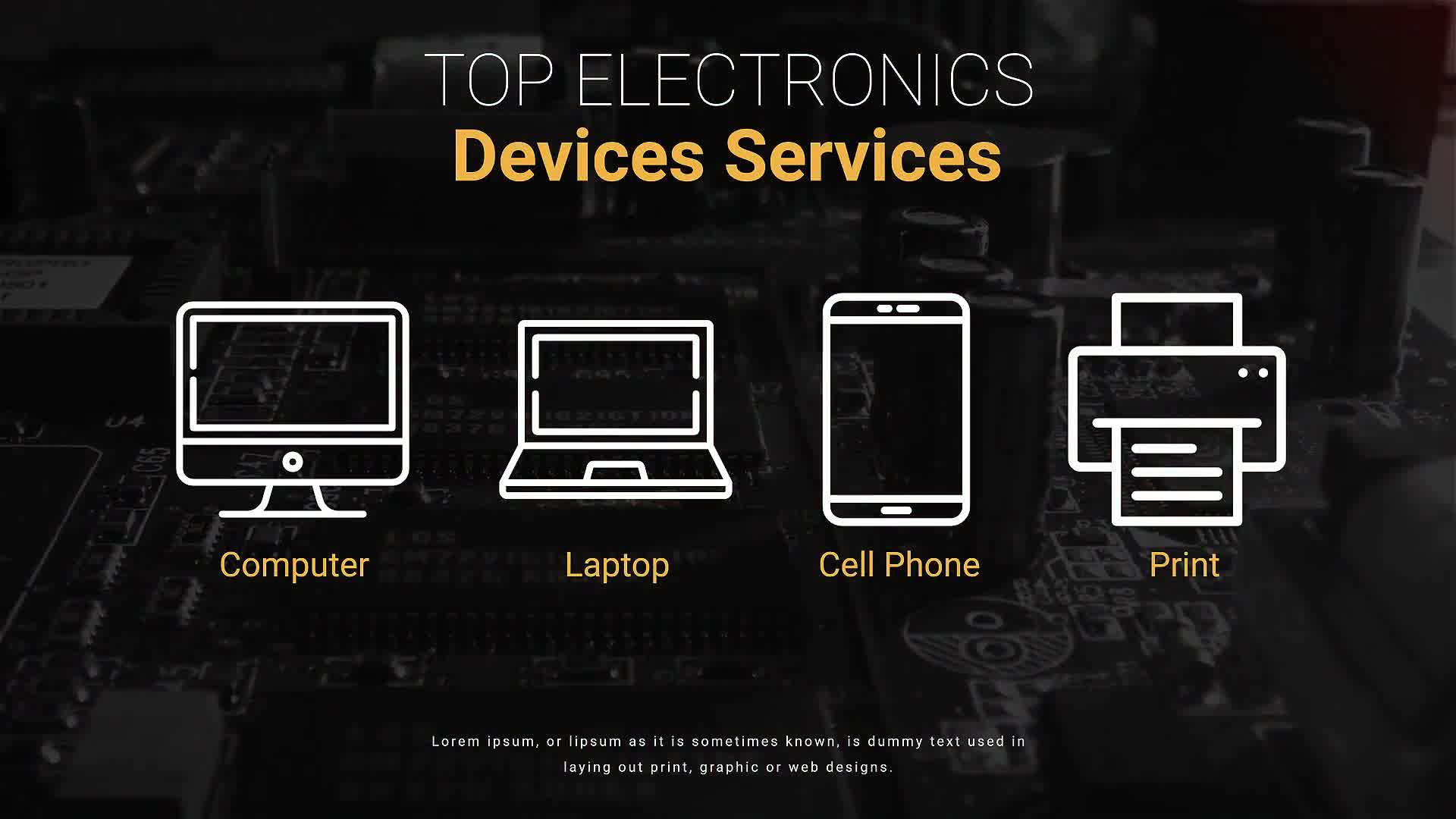 Computer and Phones Repair Services Videohive 33224653 After Effects Image 10