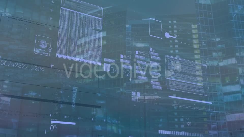 Computer Background With Elements Of Interface, Coding Or IT Technologies - Download Videohive 21217107
