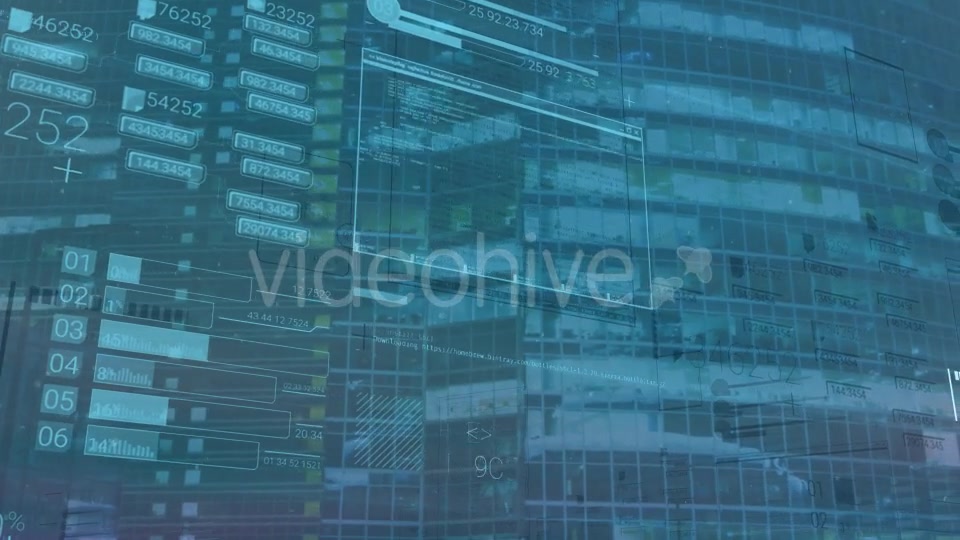 Computer Background With Elements Of Interface, Coding Or IT Technologies - Download Videohive 21217107