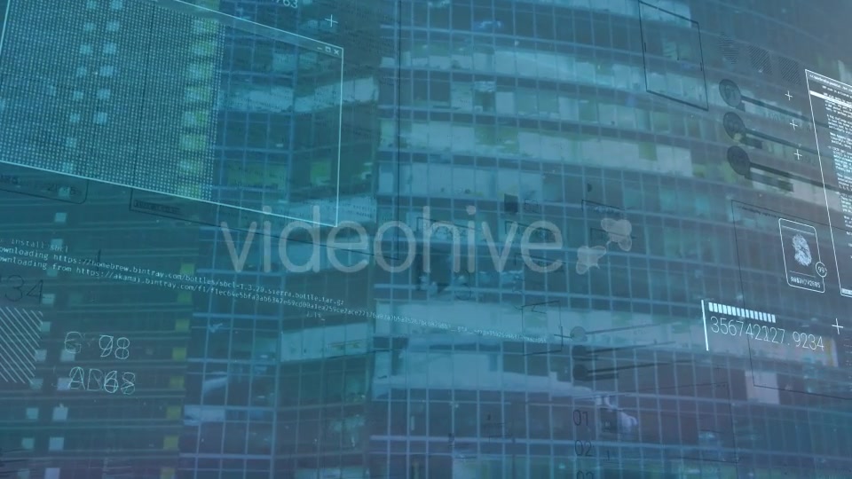 Computer Background With Elements Of Interface, Coding Or IT Technologies - Download Videohive 21217107