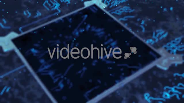 Computer Chip Of Central Processing Unit Network Technology 4K - Download Videohive 20970014