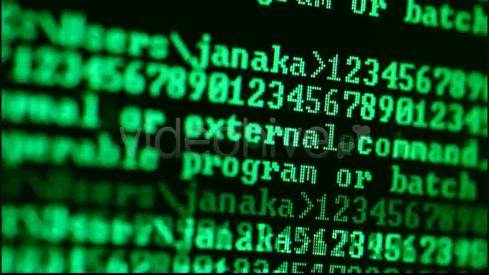 Computer Code  Videohive 3953605 Stock Footage Image 1