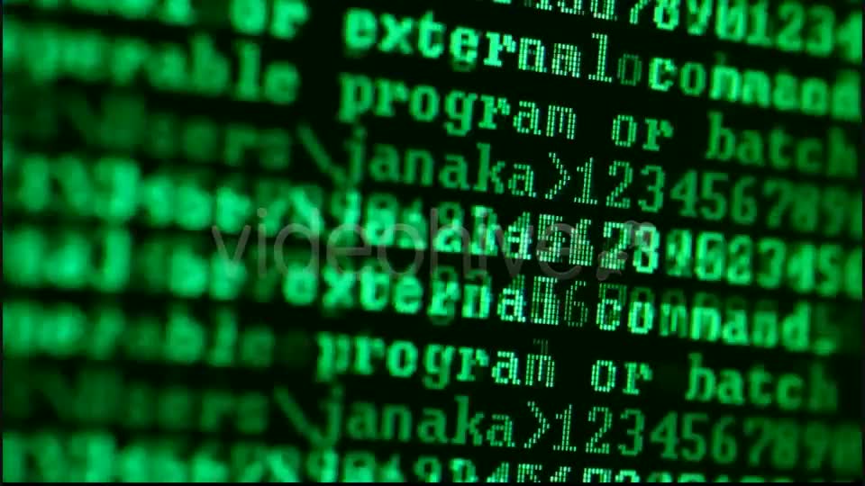 Computer Code  Videohive 3953605 Stock Footage Image 11