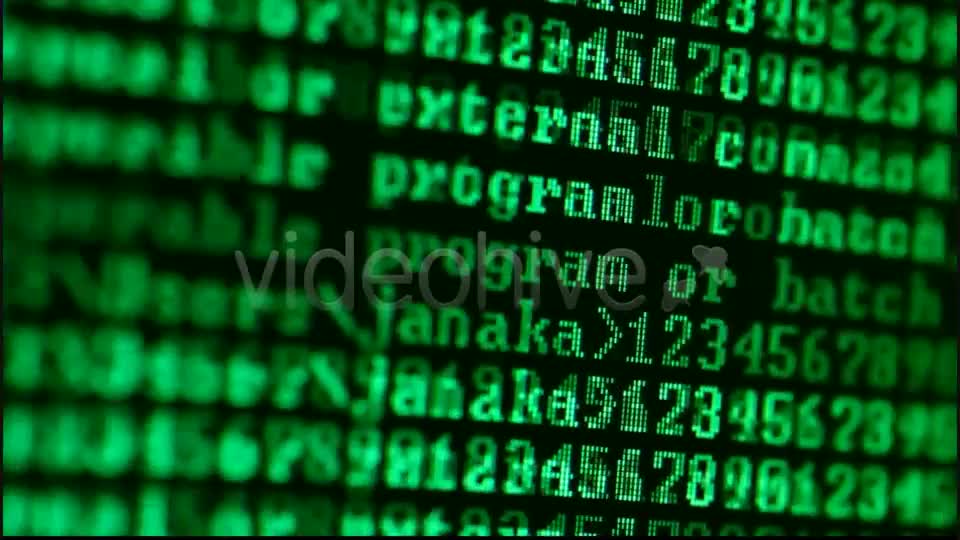 Computer Code  Videohive 3953605 Stock Footage Image 12