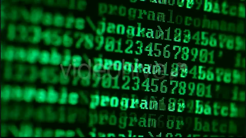 Computer Code  Videohive 3953605 Stock Footage Image 2