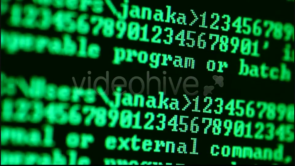 Computer Code  Videohive 3953605 Stock Footage Image 7