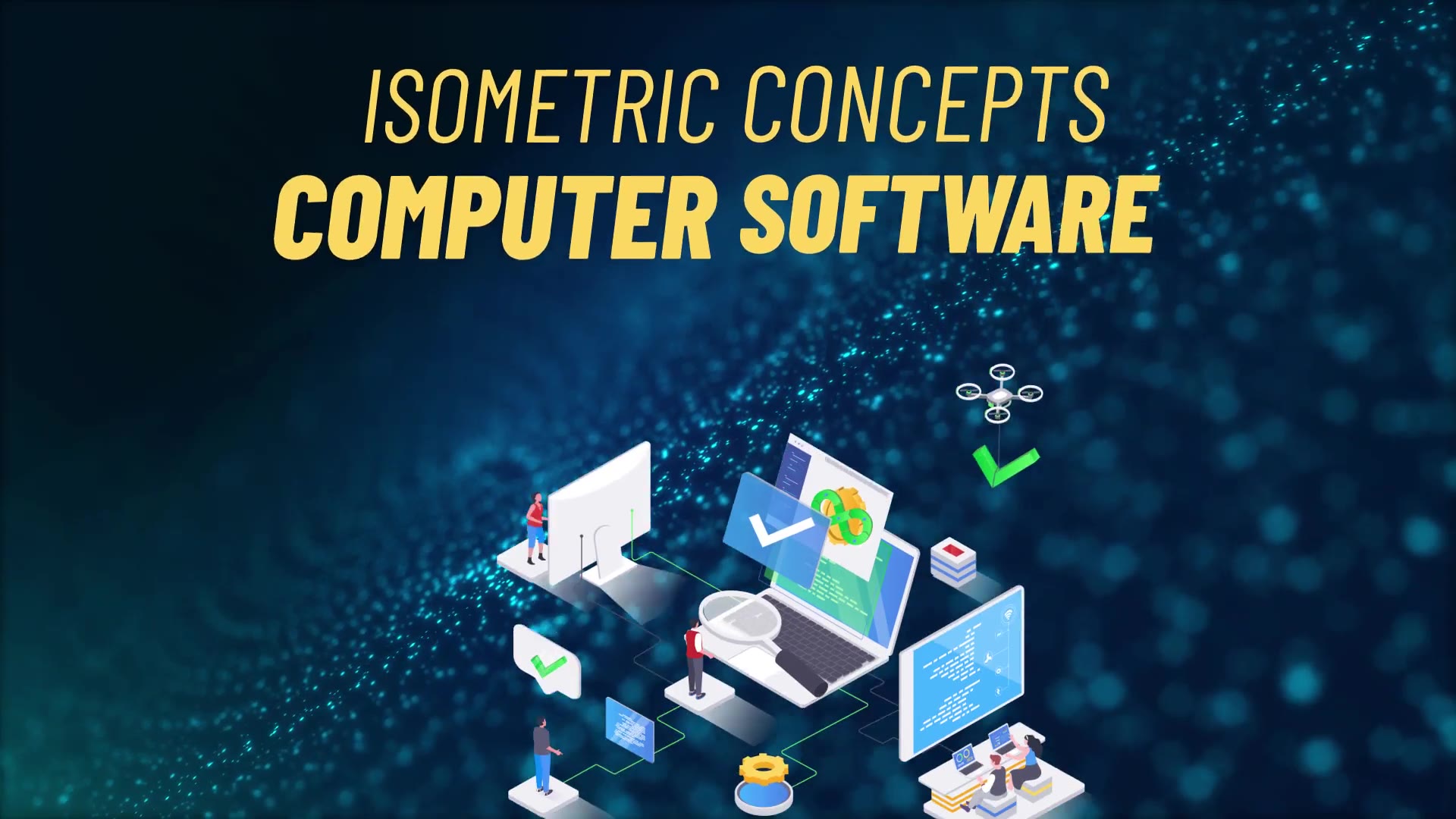 Computer Software Isometric Concept Videohive 31693664 After Effects Image 3