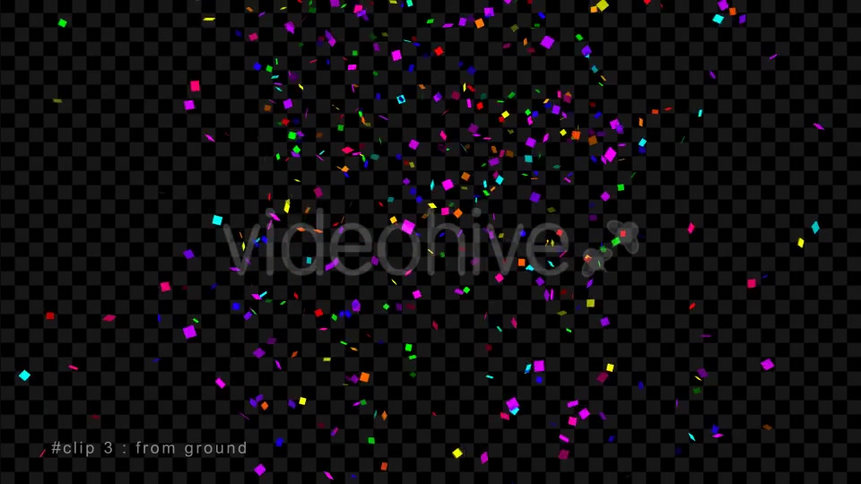 Confetti Videohive 19545162 Motion Graphics Image 5