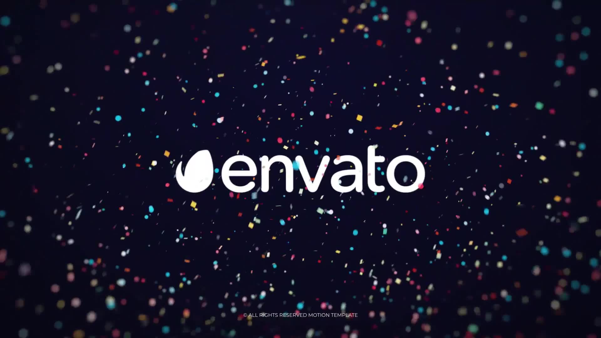 Confetti Burst Logo Reveal Videohive 29711742 After Effects Image 2