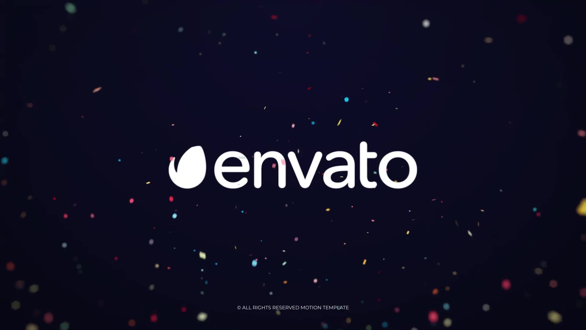 Confetti Burst Logo Reveal Videohive 29711742 After Effects Image 3