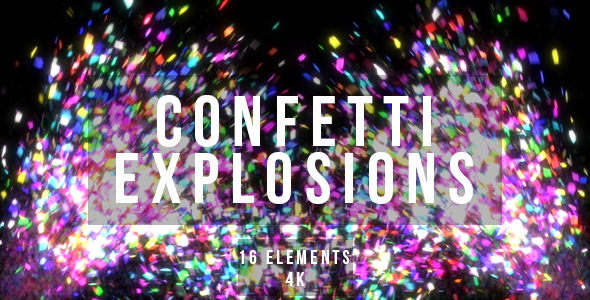 Confetti Explosions - Download Videohive 20913786