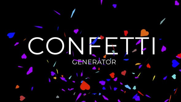 Confetti Generator - Download 24702255 Videohive