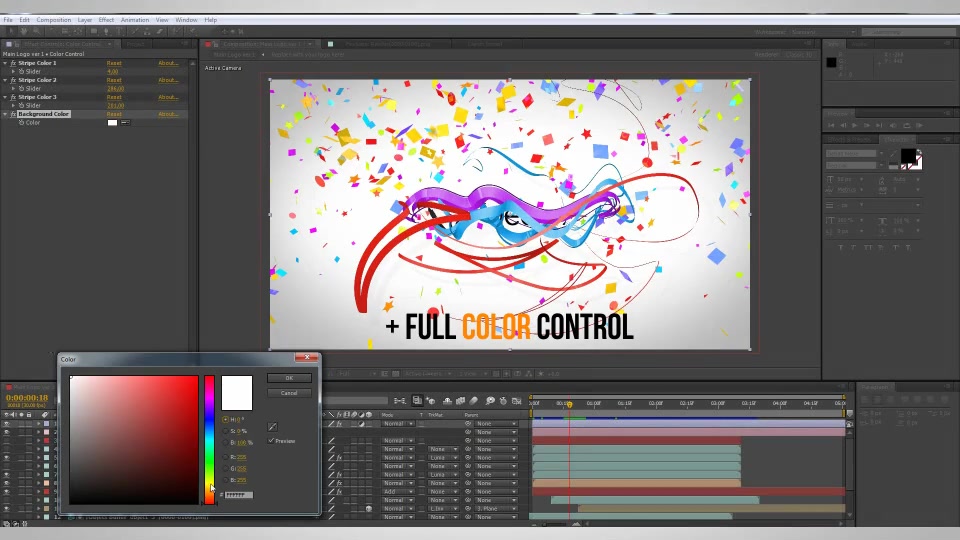 Confetti Logo Reveal - Download Videohive 7792397