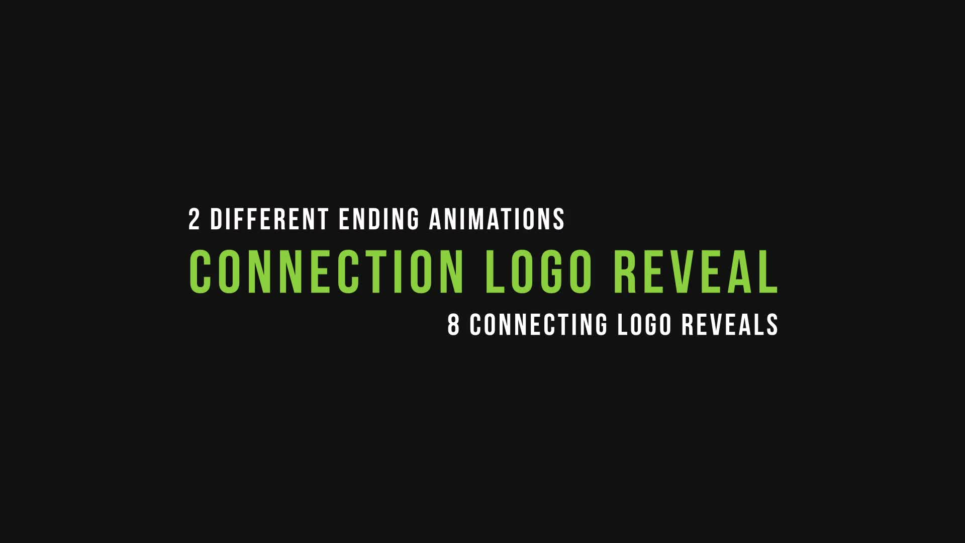 Connection Logo Reveal - Download Videohive 20628928