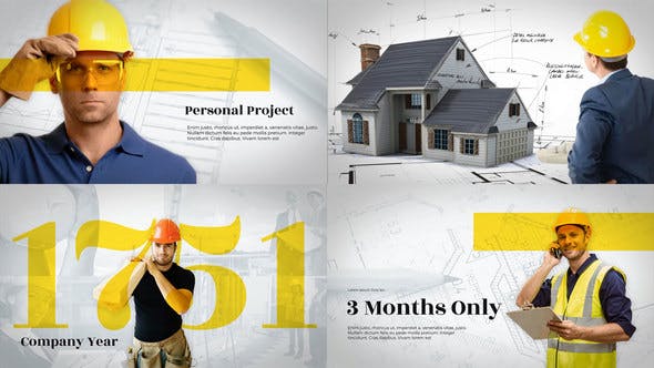 Construction Building Presentation - Videohive 23426281 Download