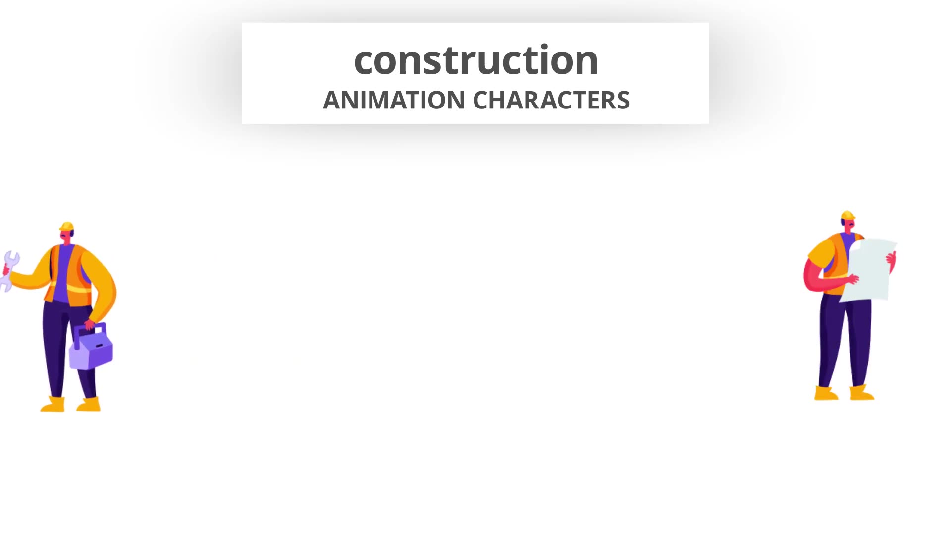 Construction Character Set Videohive 28672345 After Effects Image 6