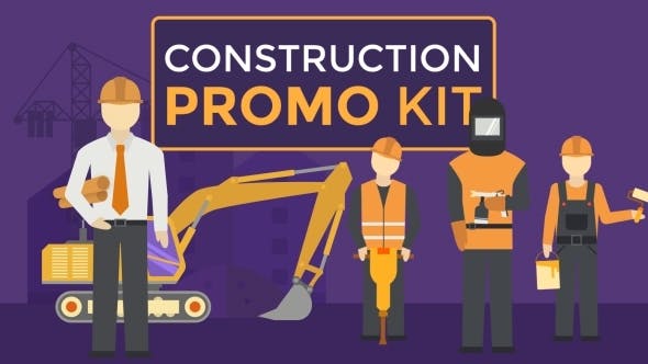 Construction Promo - 13707879 Download Videohive