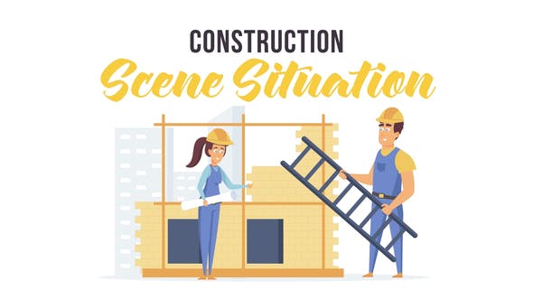 Construction Scene Situation - Videohive 28481548 Download