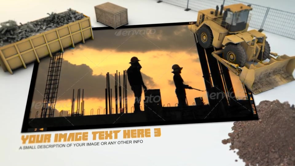 Construction Site Presentation - Download Videohive 8676714