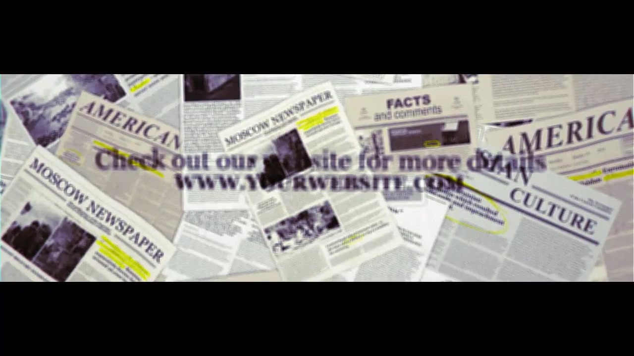 Constructor Of Newspapers - Download Videohive 11033351